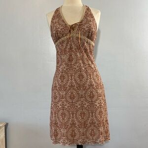 Vintage Y2K 2000’s Boho Festival Dress Size Small